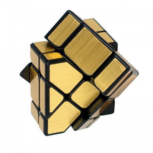Зеркальный Кубик Фишер Золото фото 3
