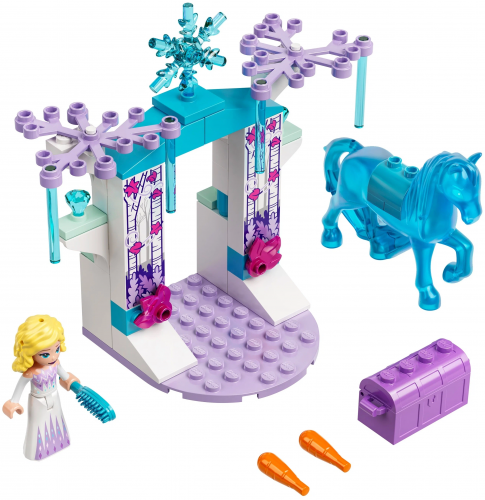 LEGO. Конструктор 43209 "Disney Elsa and the Nokk?s Ice Stable" (Ледяная конюшня Эльзы и Нокка) фото 4