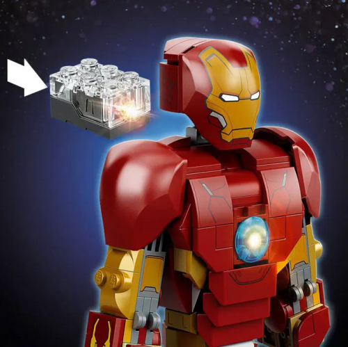 LEGO. Конструктор 76206 "Super Heroes Iron Man Figure" (Фигурка Железного человека) фото 7
