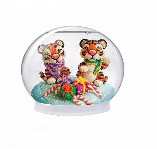 Набор для творчества MAGIC MOMENTS mm-27 Волшебный шар Тигры с подарками фото 5