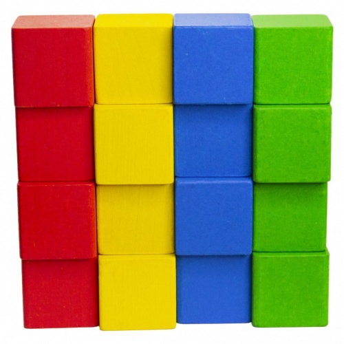 Обучающий набор КРАСНОКАМСКАЯ ИГРУШКА Н-85 кубики мозаика с карточками фото 4