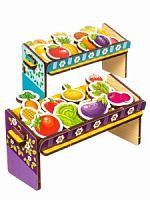 Игровой набор WOODLANDTOYS 370103 Супермаркет. Овощи и фрукты
