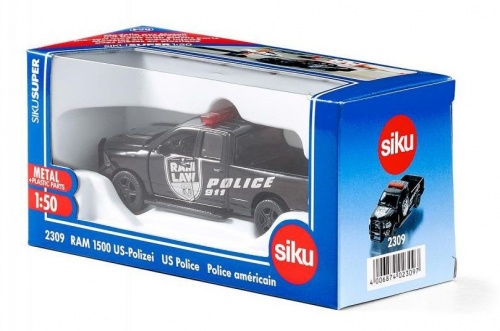 Автомобиль Siku Dodge RAM 1500, полицейский фото 3