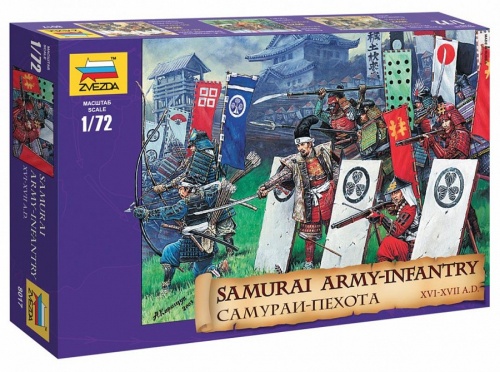 8017 Самураи-пехота XVI-XVII вв. фото 2