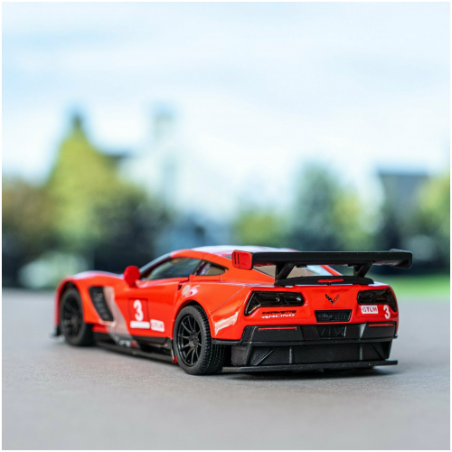 Kinsmart. Модель арт.КТ5397/3 "Corvette C7. R Race Car 2016" 1:36 (красная) инерц. фото 5