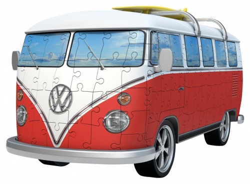 3D Пазл VW Bus T1, 162 эл. фото 4
