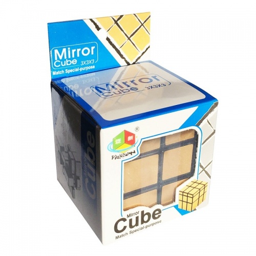 Зеркальный Кубик 3х3 Золото фото 6