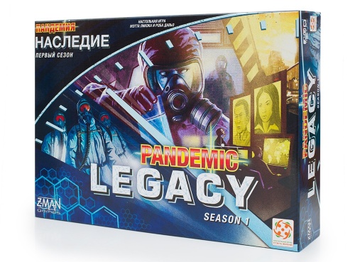 Настольная игра "Пандемия: Наследие (голубая коробка) (PANDEMIC LEGACY RU BLUE)" фото 2