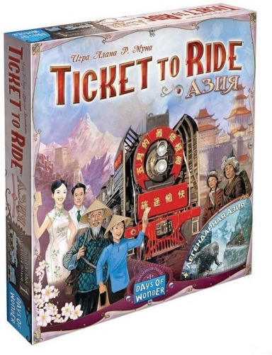 Наст.игра МХ "Ticket to Ride: Азия" арт.915274 фото 2