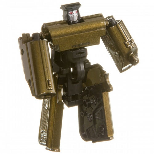 Трансформер метал. револьвер-робот ,серия РобоGUN, PVC 21х16х5,5 см, арт.M6683-3. фото 3