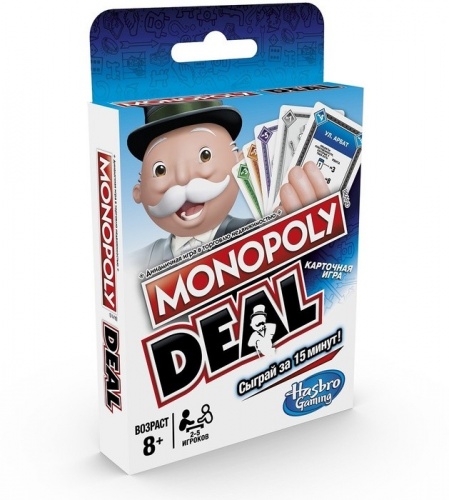 Hasbro Наст. игра "Монополия Сделка" (карточная) арт.Е3113 фото 2