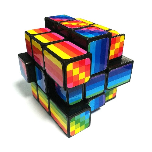 Кубик Радуга 3х3 фото 3
