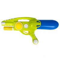 Водный пистолет с помпой Bondibon "Наше Лето", РАС, 40х20х7 см, зелёный/голубой ,2 вида, арт.9908.